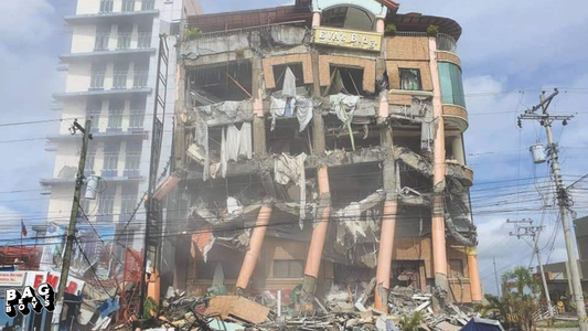 WORLD / GLOBAL Twin Quakes Rock the Philippines; Tsunami Warnings Lifted