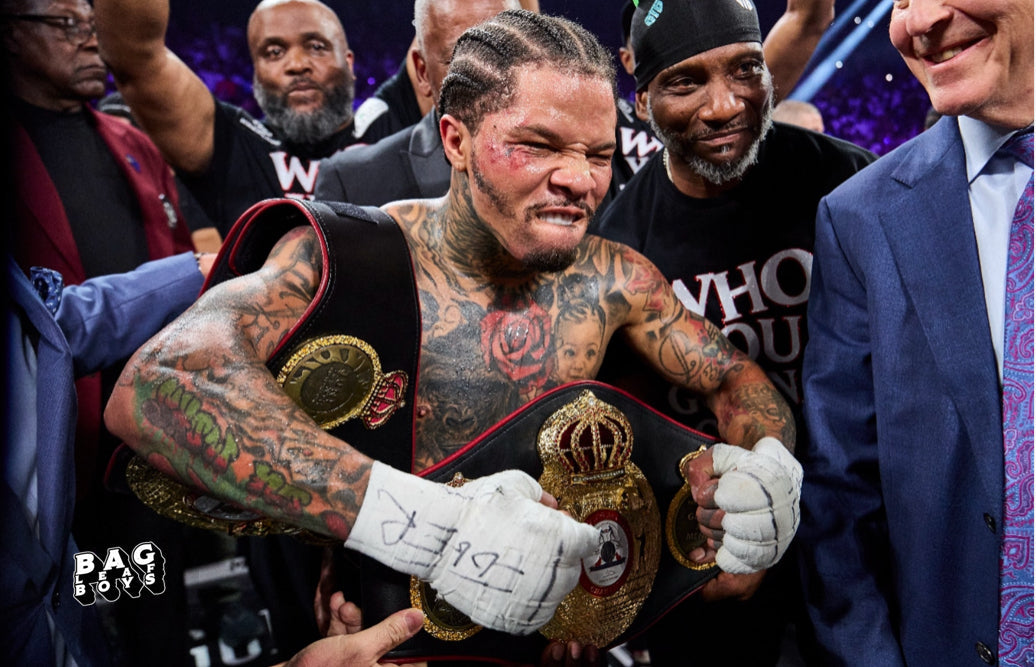 Sports — Jake Paul vs. Gervonta “Tank” Davis → Image 2 (Tank in-ring, belts).