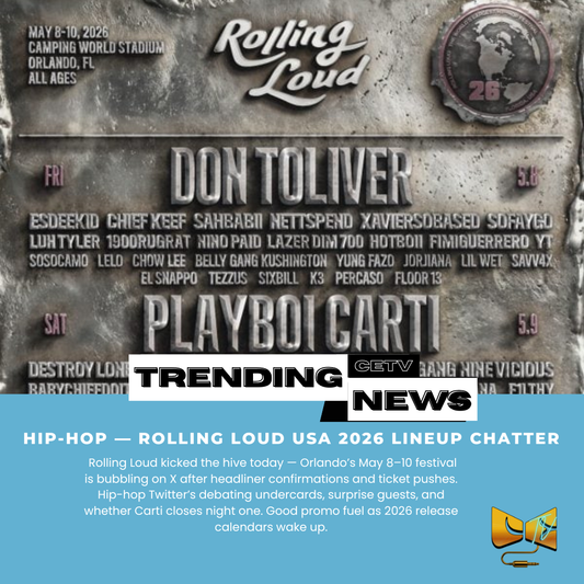 Hip-Hop — Rolling Loud USA 2026 lineup chatter
