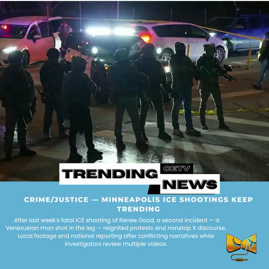 Crime/Justice — Minneapolis ICE shootings keep trending