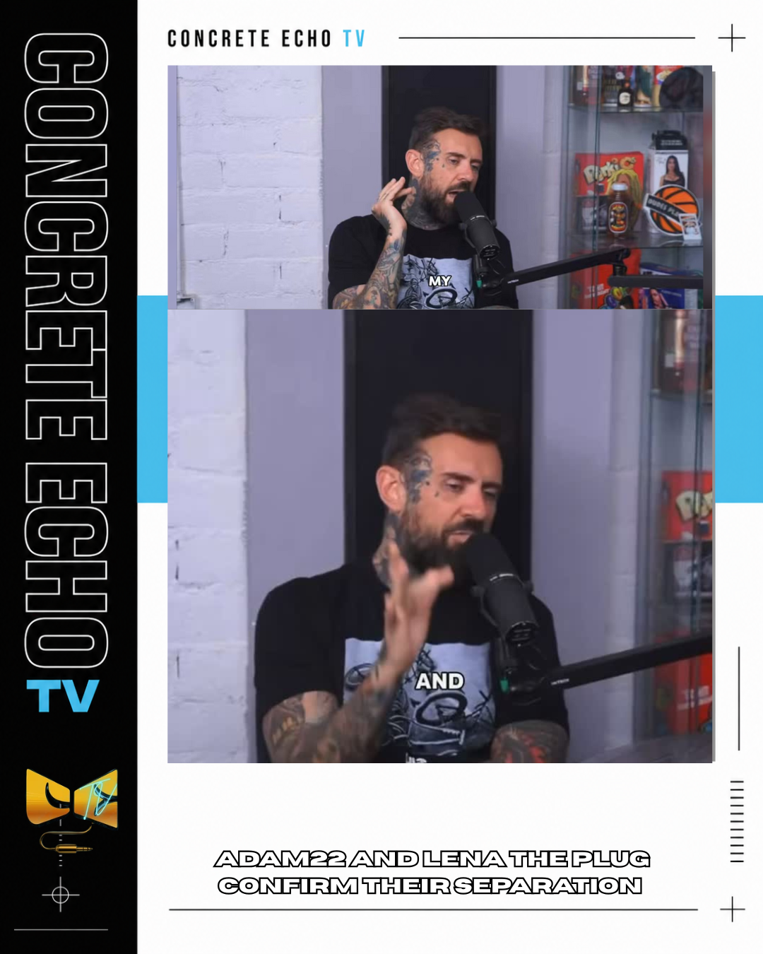 DRAMA — ADAM22 AND LENA THE PLUG CONFIRM SEPARATION