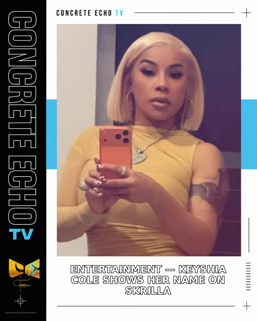 Keyshia Cole Shows Her Name Tattooed on Skrilla