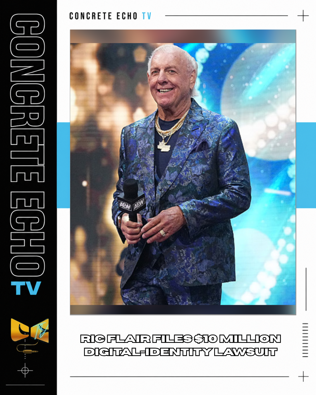 SPORTS BUSINESS — RIC FLAIR FILES $10M DIGITAL-IDENTITY SUIT