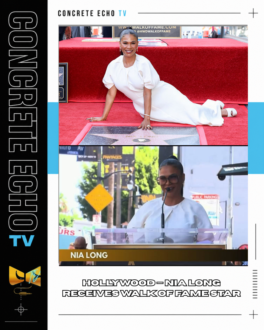 HOLLYWOOD — NIA LONG RECEIVES WALK OF FAME STAR