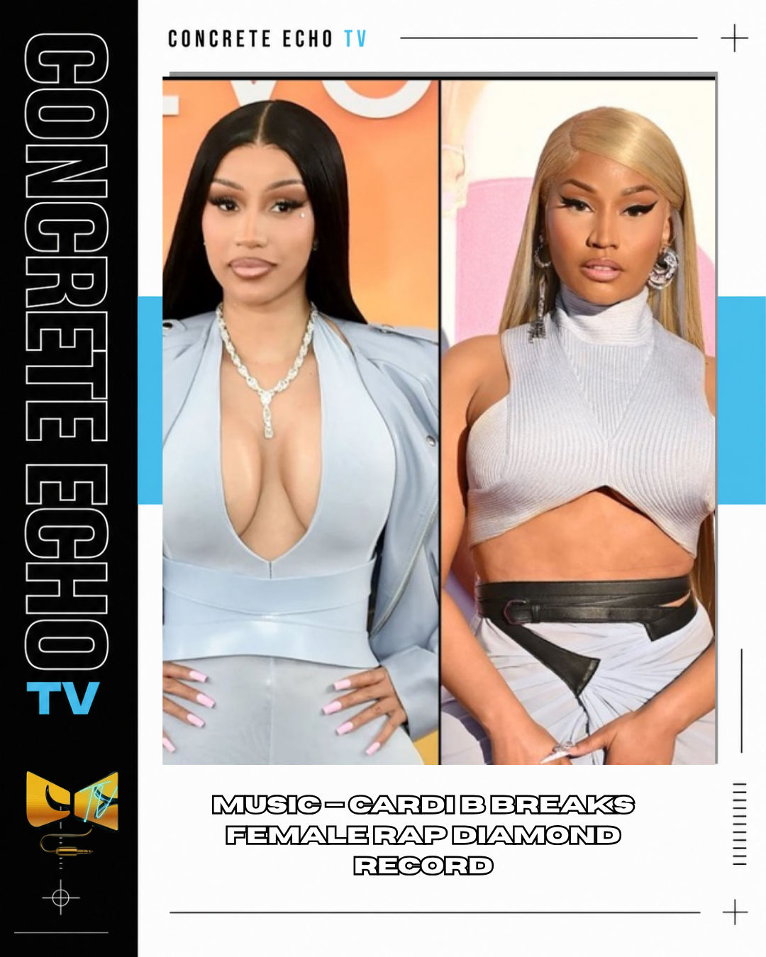 MUSIC — CARDI B BREAKS FEMALE RAP DIAMOND RECORD