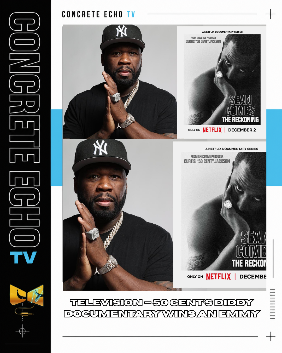 TELEVISION — 50 CENT’S DIDDY DOCUMENTARY WINS EMMY