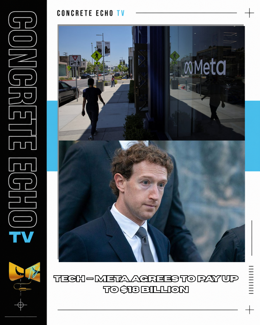 TECH — META AGREES TO PAY UP TO $18 BILLION