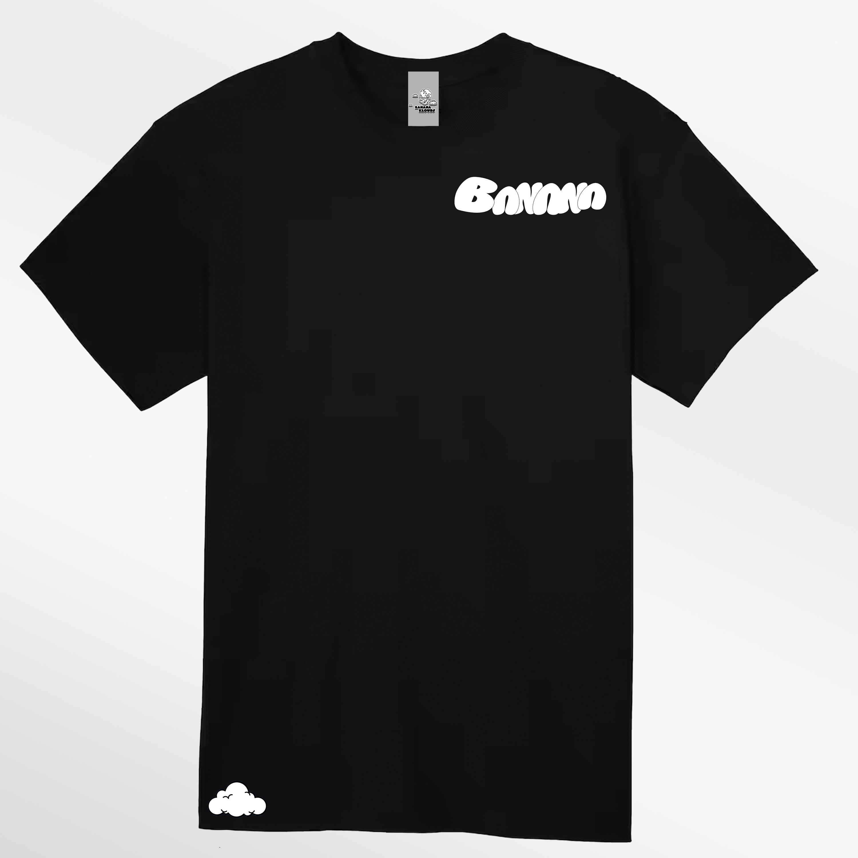 Banana Klouds Signature Tee – Black (Unisex)