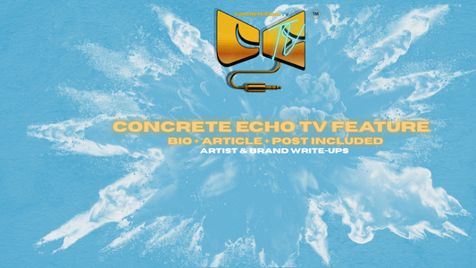 Concrete Echo Spotlight Write-Up – Artist & Brand