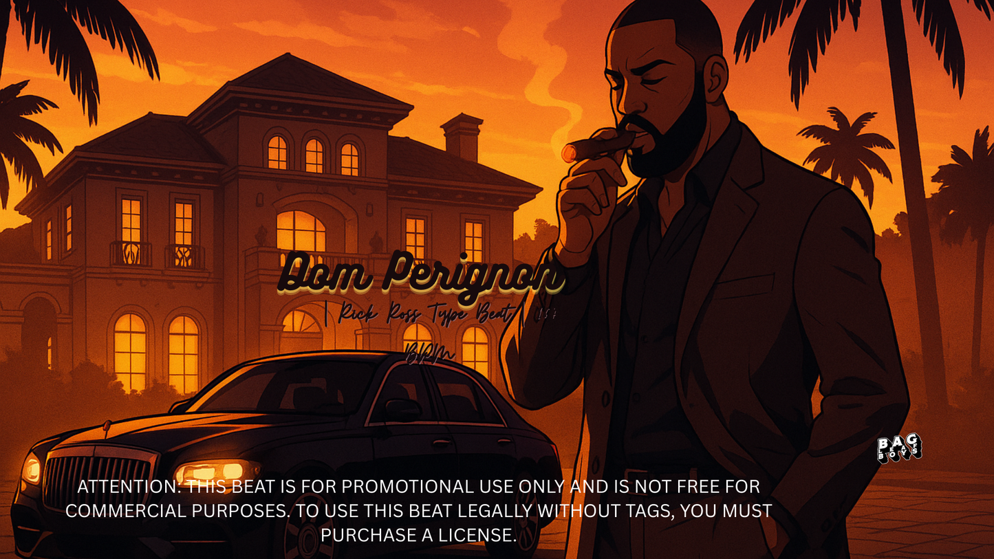 Rick Ross Type Beat – Dom Perignon | 164 BPM | Luxury Trap 2025