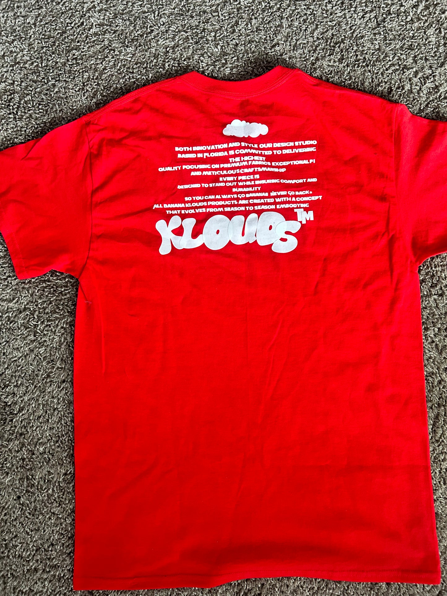 Strawberry Banana Shirt –Red Banana Kloud