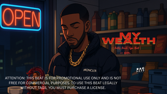 Roddy Ricch Type Beat – My Wealth | 161 BPM | Melodic Trap Instrumental 2025