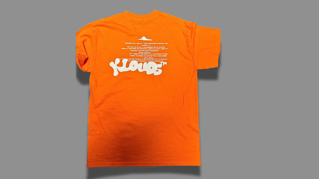 Banana Klouds “Orange Crème” Tee