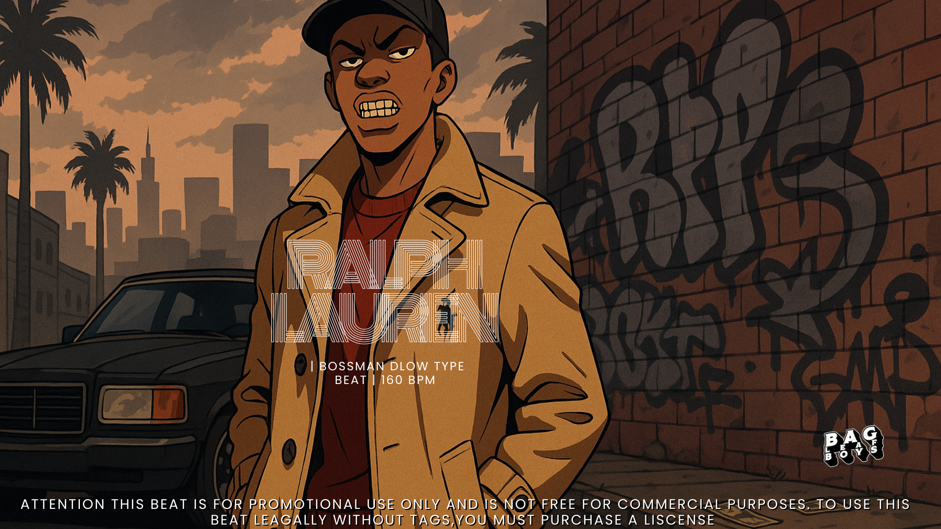Bossman DLow Type Beat – Ralph Lauren | 160 BPM | Trap 2025