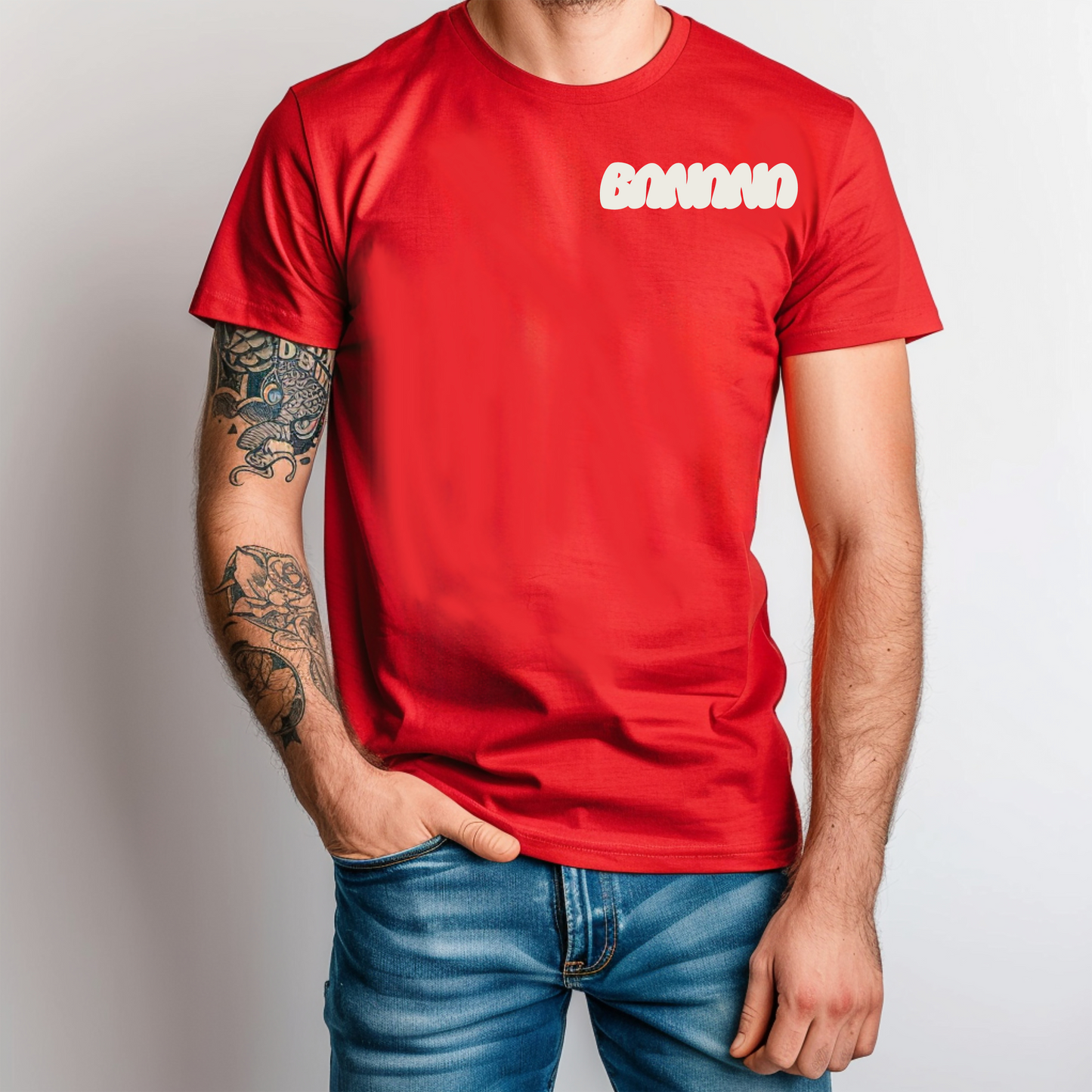 Strawberry Banana Shirt –Red Banana Kloud