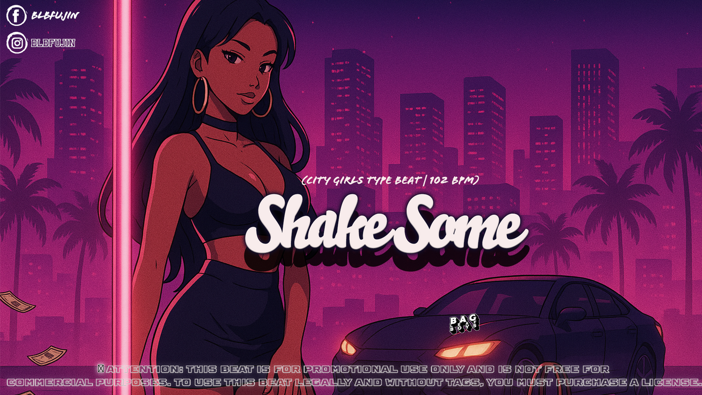 Shake Some (City Girls Type Beat | 102 BPM)