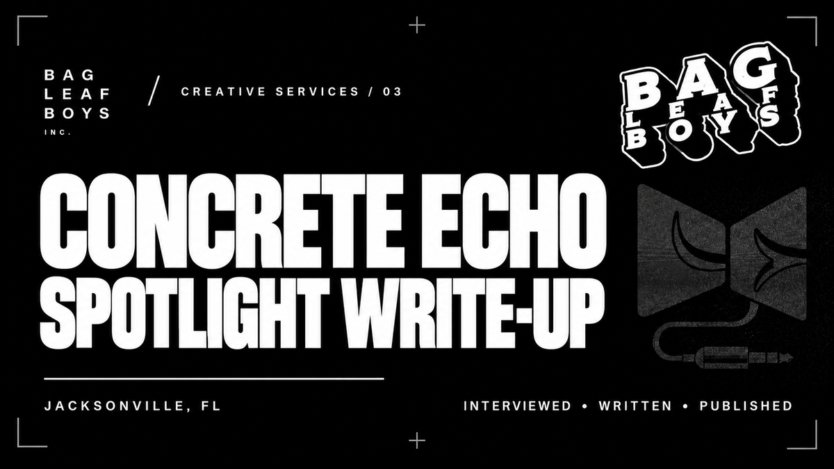 Concrete Echo TV Spotlight Write-Up