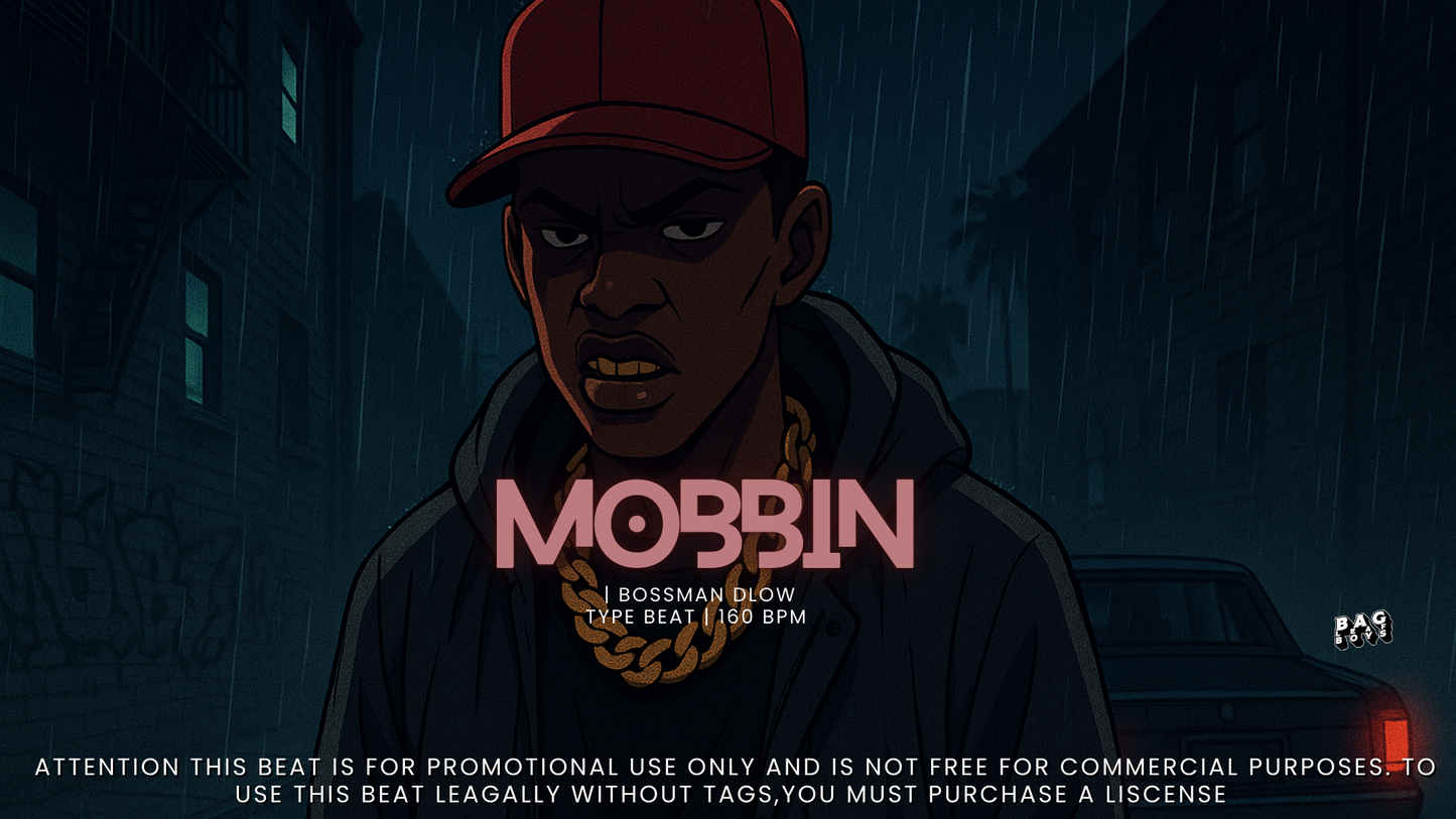 Mobbin – BossMan Dlow Type Beat | 160 BPM | Trap